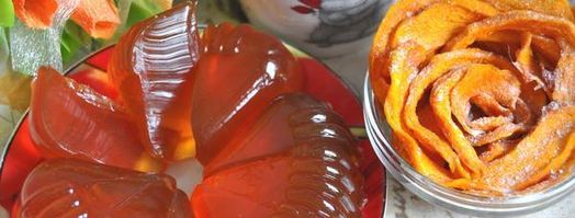 тыквенные дольки с мармеладом. Шаг 8