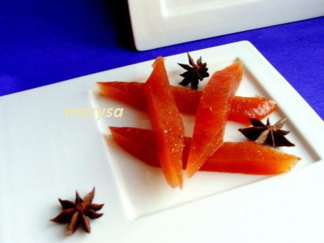 Рецепт яблочного мармелада с апельсином и корицей