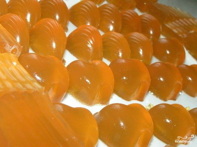 Рецепт желейного мармелада