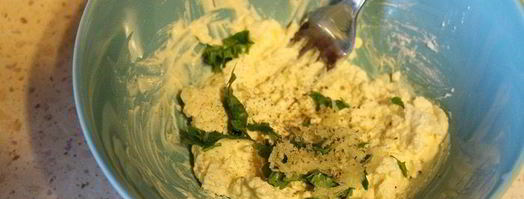 мильфей из овощей и сыра. Шаг 4