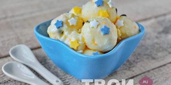 Фруктовое мороженое