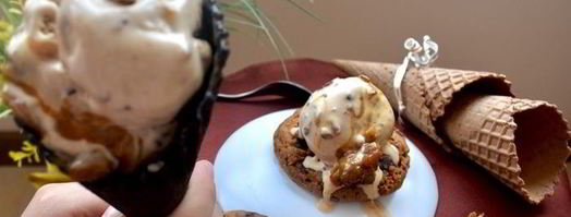 карамельное мороженое с карамельными орешками. Шаг 17