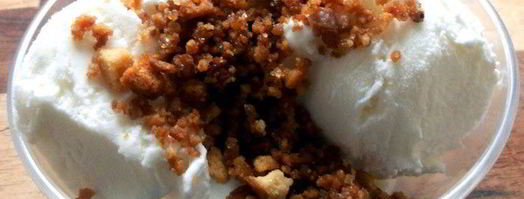 хрустящая пряничная крошка для мороженого. Шаг 6