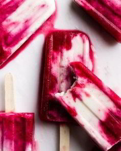 Кокосовое мороженое с апельсином