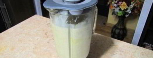 мороженое из банана и молока. Шаг 4