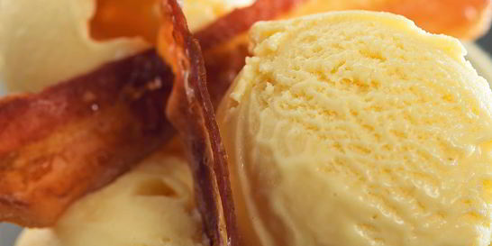Мороженое из бекона