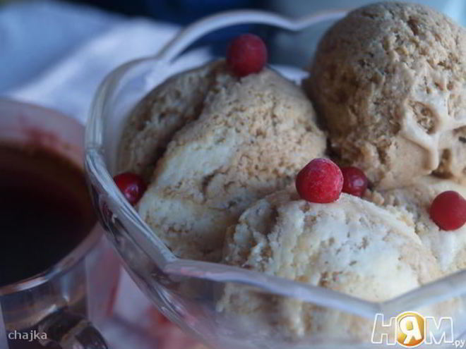 Рецепт мороженого кофейно-лимонное