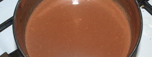 мороженое с грейпфрутом и шоколадным соусом. Шаг 6