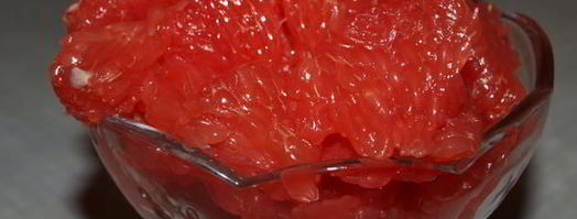 мороженое с грейпфрутом и шоколадным соусом. Шаг 8