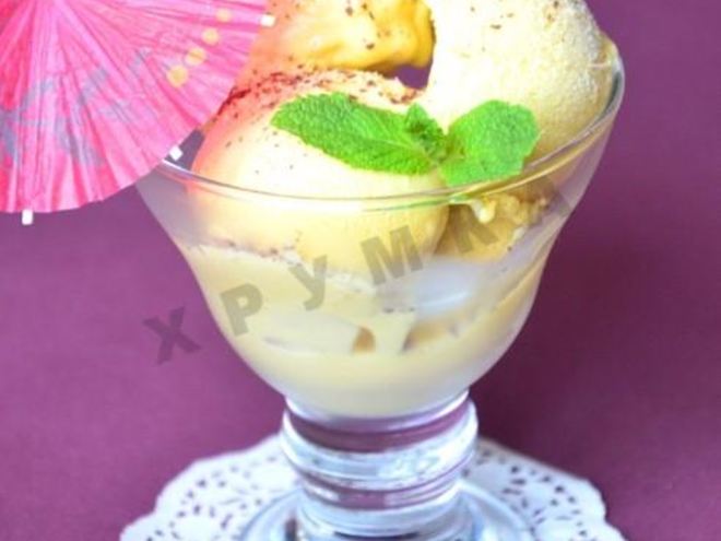 Рецепт мятного мороженого