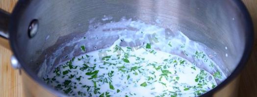 мятное мороженое. Шаг 5