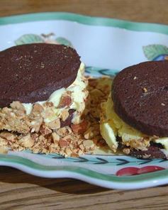 Шафранное мороженое