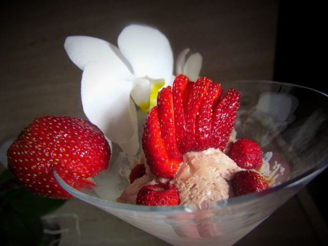 Рецепт шоколадна-миндального мороженого