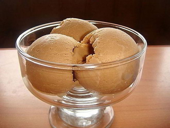 Рецепт шоколадного мороженого без сливок