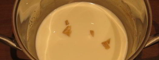 соленое мороженое с крабовыми палочками. Шаг 3