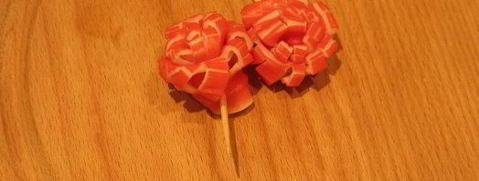 соленое мороженое с крабовыми палочками. Шаг 12