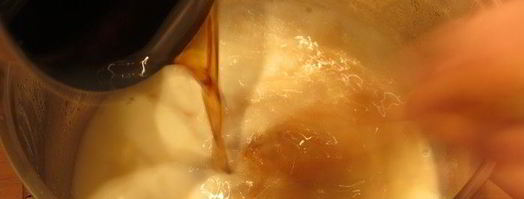 соленое мороженое с крабовыми палочками. Шаг 7