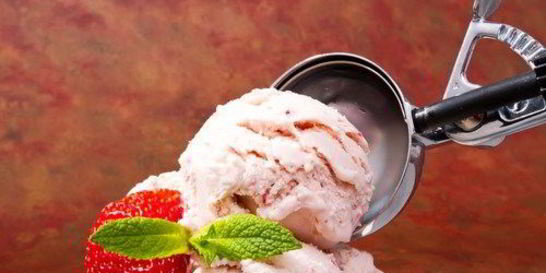 Томатно-клубничное мороженое