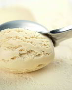 Ванильное сливочное мороженое