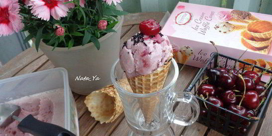 Вишневое мороженое