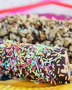 Эскимо из банана в шоколаде