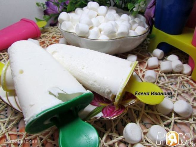 Рецепт зефирного мороженого