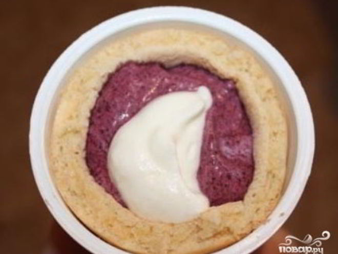 Рецепт черничного мусса