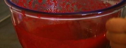 йогуртовый мусс с малиной и мятой. Шаг 5