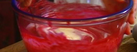 йогуртовый мусс с малиной и мятой. Шаг 6