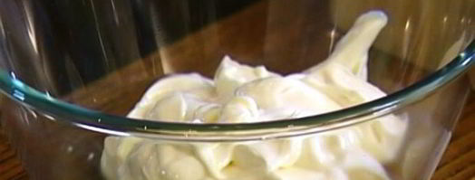 йогуртовый мусс с малиной и мятой. Шаг 7