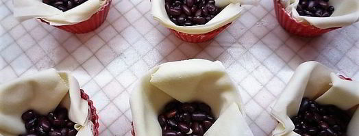 хрустящие чашечки с муссом из печени трески. Шаг 4