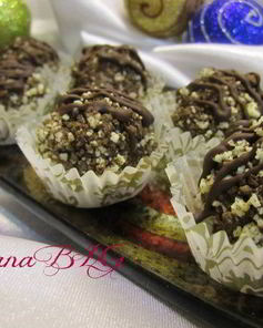 Конфеты с черничным муссом