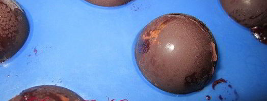 конфеты с черничным муссом. Шаг 6