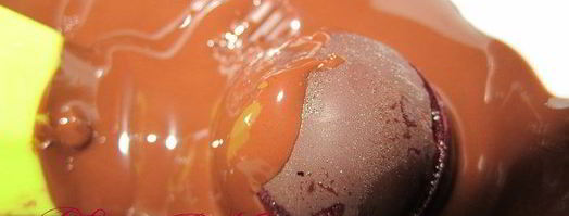 конфеты с черничным муссом. Шаг 7