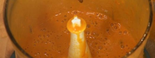 крокодиловый хвост с облепихово-можжевеловым муссом. Шаг 7