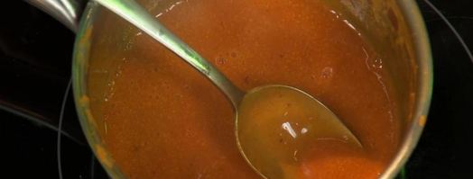 крокодиловый хвост с облепихово-можжевеловым муссом. Шаг 8