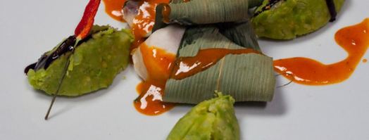 крокодиловый хвост с облепихово-можжевеловым муссом. Шаг 11