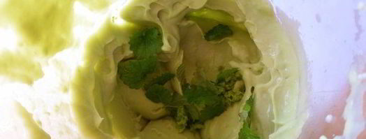 мусс из авокадо с клубникой и шоколадом. Шаг 4