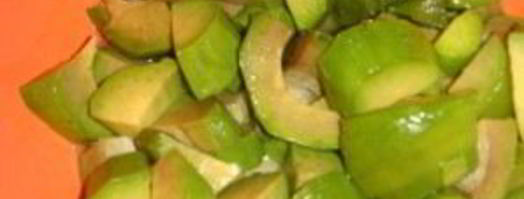 мусс из авокадо. Шаг 5