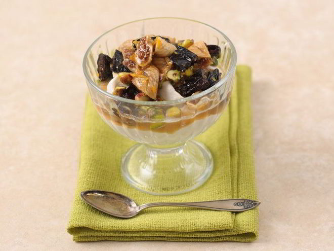 Рецепт мусса из каштанов с инжиром и фисташками