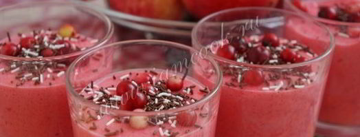 мусс из клюквы с манкой. Шаг 18