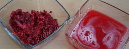 мусс из клюквы с манкой. Шаг 7