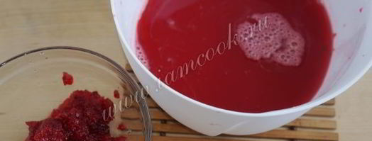 мусс из клюквы с манкой. Шаг 10