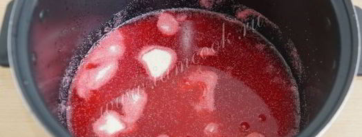 мусс из клюквы с манкой. Шаг 11