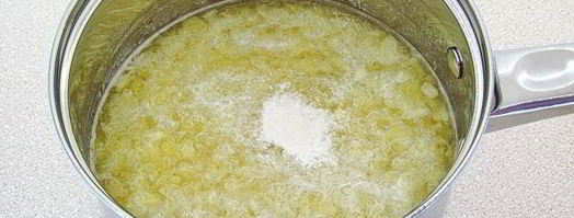 мусс из консервированных ананасов. Шаг 8