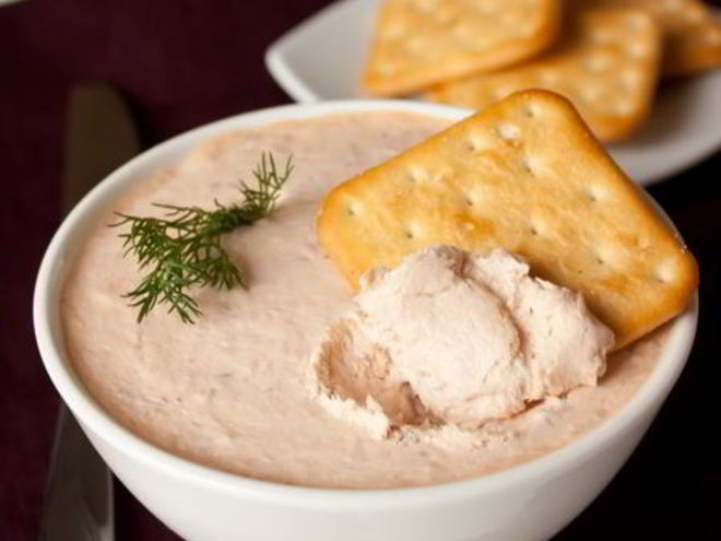 Рецепт мусса из копченого лосося