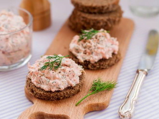 Рецепт мусса из лосося