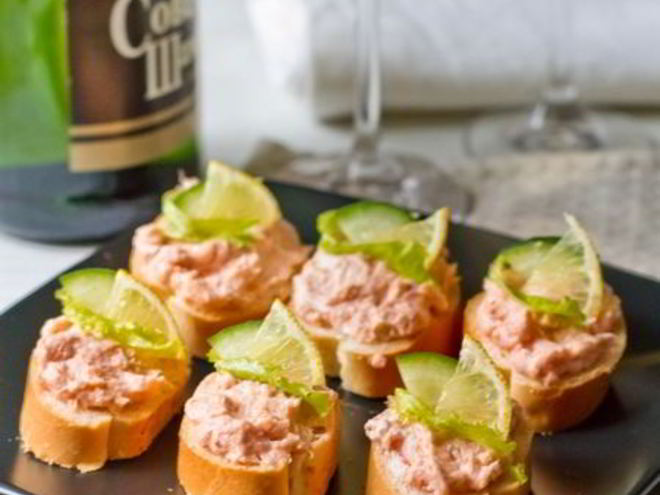 Рецепт мусса из малосольного лосося