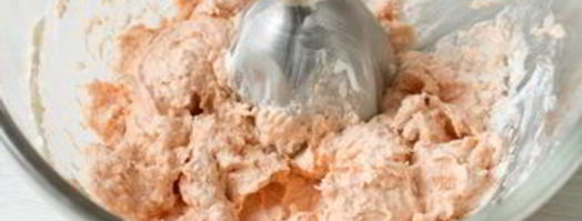 мусс из малосольного лосося. Шаг 4