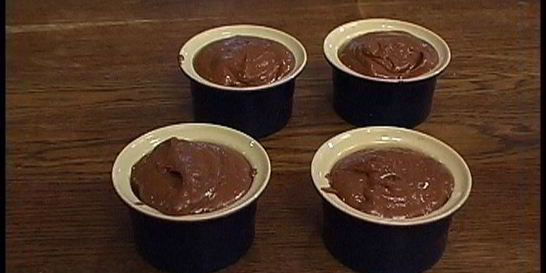 Мусс из шоколада